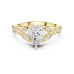 1.81 CT VVS1 D Color Pear Cut Diamond White Gold Engagement Ring