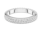 14K Rose Gold Double Row Diamond Pavé Eternity Ring