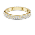 14K Rose Gold Double Row Diamond Pavé Eternity Ring