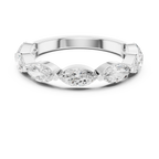 14K White Gold East-West Marquise Diamond Eternity Ring