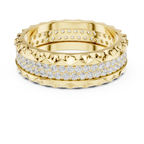 14K Rose Gold Sculpted Diamond Edge Eternity Wedding Band