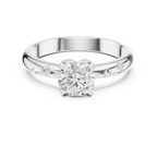 14K Yellow Gold Round Diamond Engagement Ring