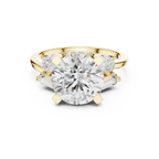 18K White Gold Round Brilliant Multi-Stone Statement Ring