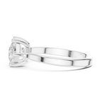 18K Rose Gold Toi et Moi Dual Princess-Cut Diamond Ring