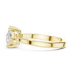 18K Rose Gold Toi et Moi Dual Princess-Cut Diamond Ring