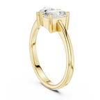 14K White Gold Two-Stone Lab Grown Diamond Engagement Ring