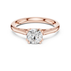 10K Handcrafted Minimalist Yellow Gold Bridal Band