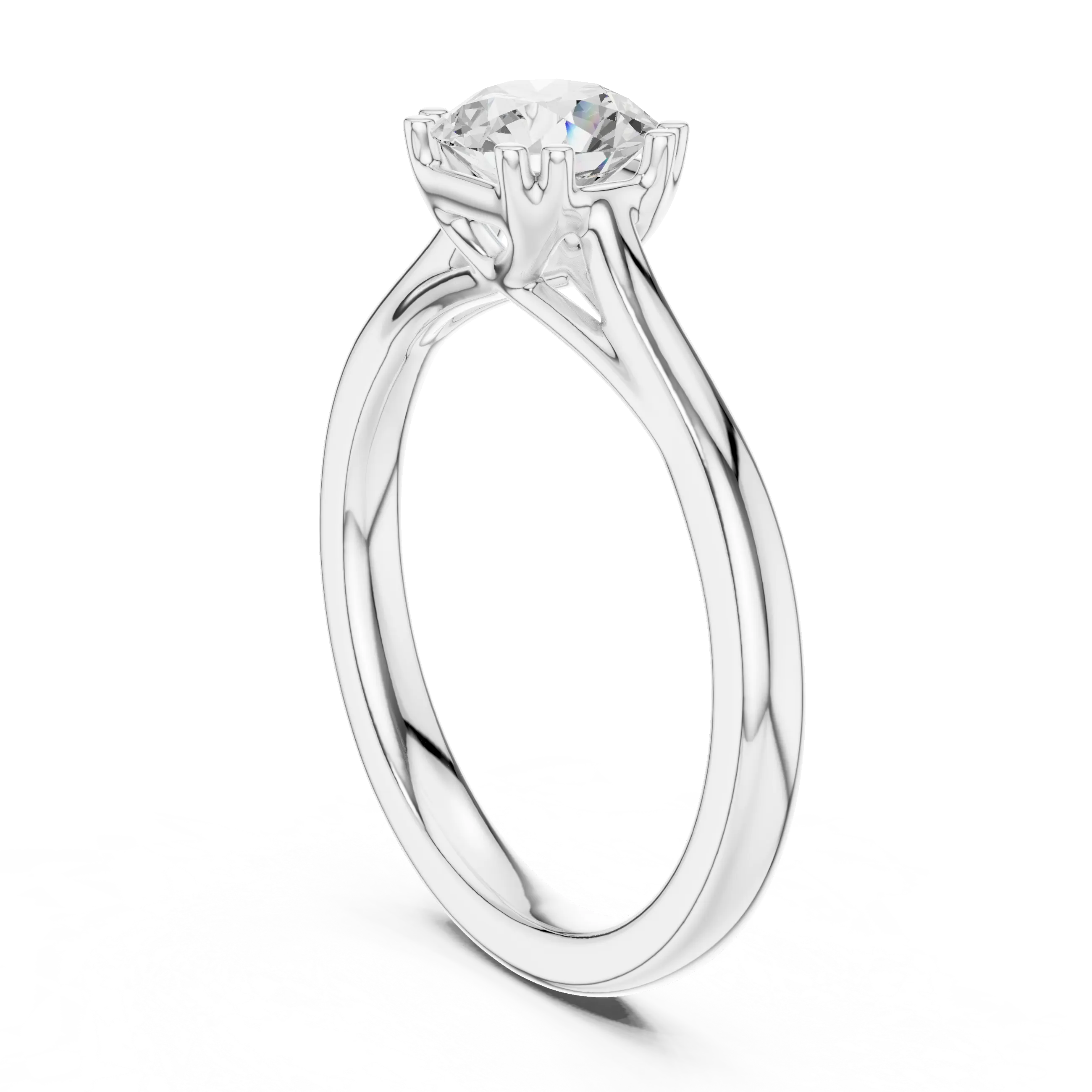 10K Handcrafted Minimalist Yellow Gold Bridal Band