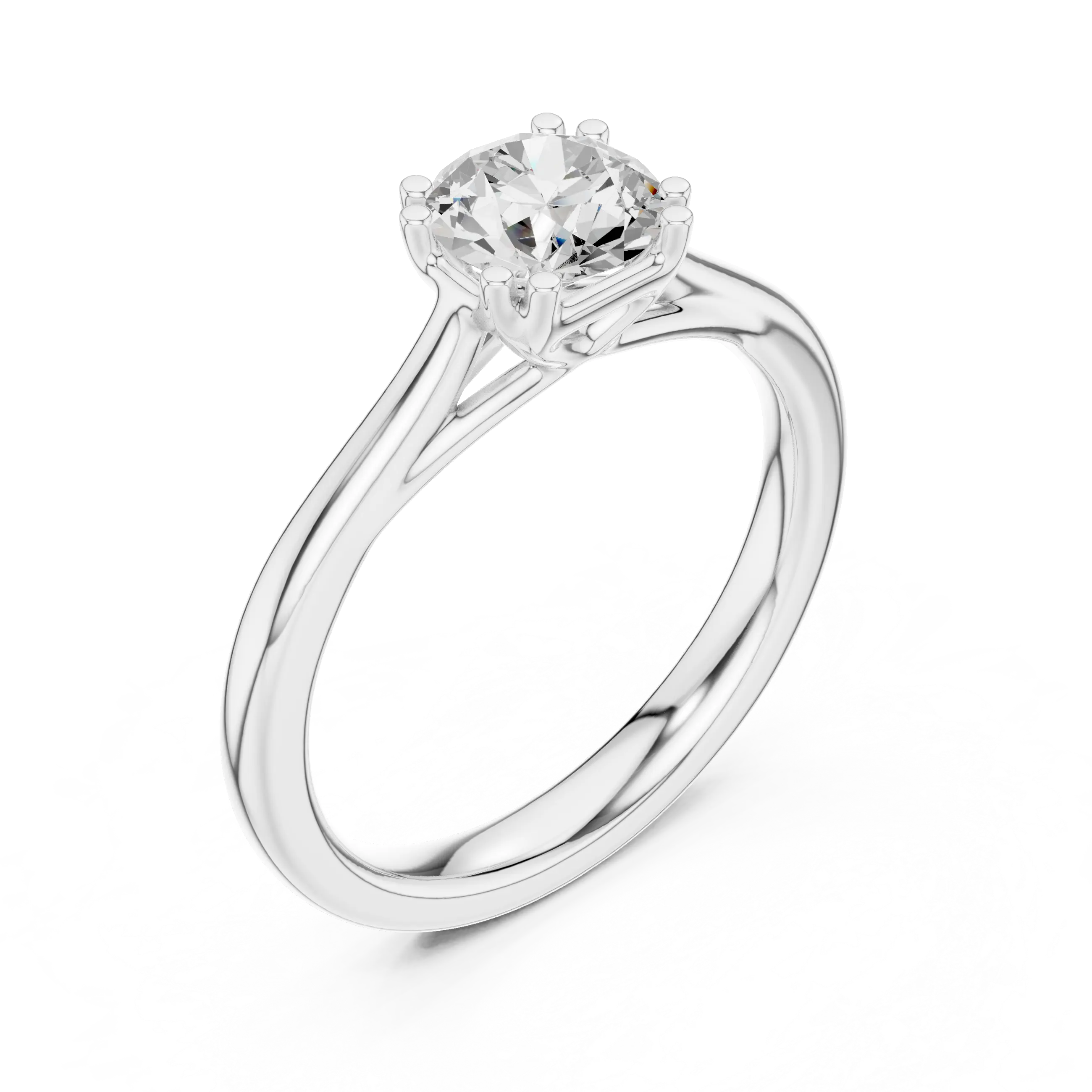 10K Handcrafted Minimalist Yellow Gold Bridal Band
