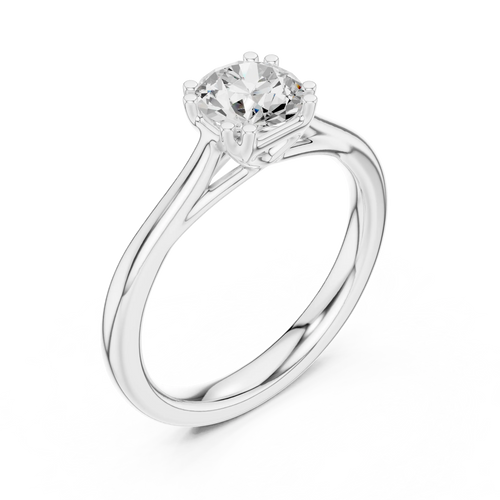 10K Handcrafted Minimalist Yellow Gold Bridal Band