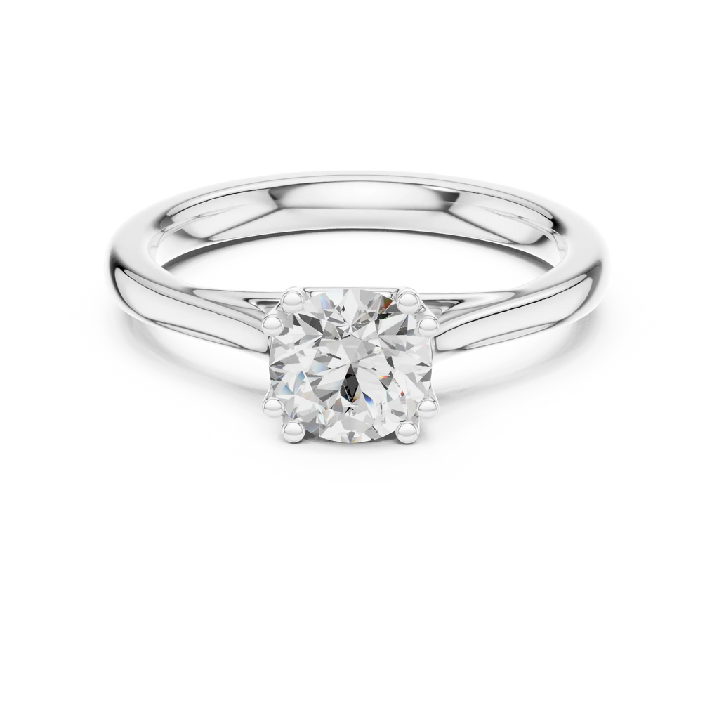 10K Handcrafted Minimalist Yellow Gold Bridal Band