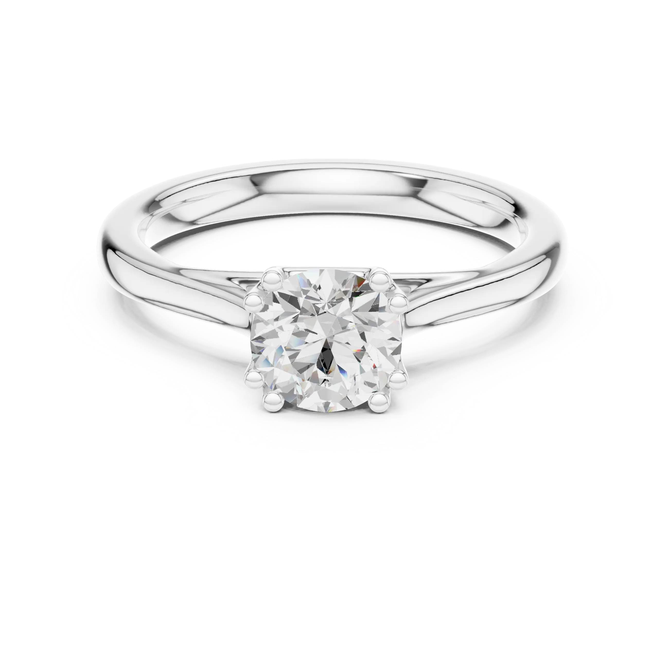 10K Handcrafted Minimalist Yellow Gold Bridal Band