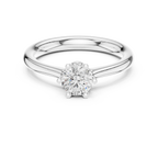 0.63Ct Round Lab grown Diamond Solitaire Engagement Ring