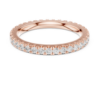 Classic Moissanite Micro-Pave Eternity Band in 14K Yellow Gold