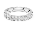Luxury White Gold Round Cut Diamond Eternity Ring