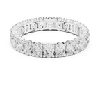Oval Cut Moissanite Full Eternity Band in 14K Rose Gold