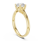 Classic 4 Prong Round Solitaire Diamond Ring in White Gold