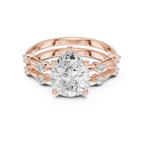 2.86 CT VS Pear Cut White Gold Diamond Engagement Ring