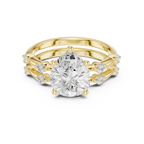 2.86 CT VS Pear Cut White Gold Diamond Engagement Ring