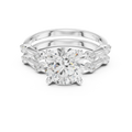 2.86 CT VS Round Cut White Gold Diamond Engagement Ring
