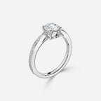 Eagle Claw Round Diamond Engagement Ring