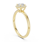 Round Cut D Color Engagement Ring