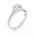 D Color Round Lab Created Diamond Solitaire Anniversary Gift