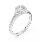D Color Round Lab Created Diamond Solitaire Anniversary Gift
