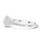 D Color Round Lab Created Diamond Solitaire Anniversary Gift
