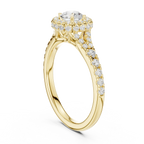 D Color Round Lab Created Diamond Solitaire Anniversary Gift