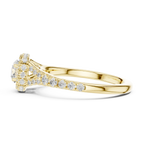 D Color Round Lab Created Diamond Solitaire Anniversary Gift