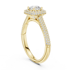 Sleek Round Moissanite Solitaire Ring for Anniversary Gift