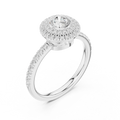 High-Brilliance Round Moissanite  Solitaire D Color VVS