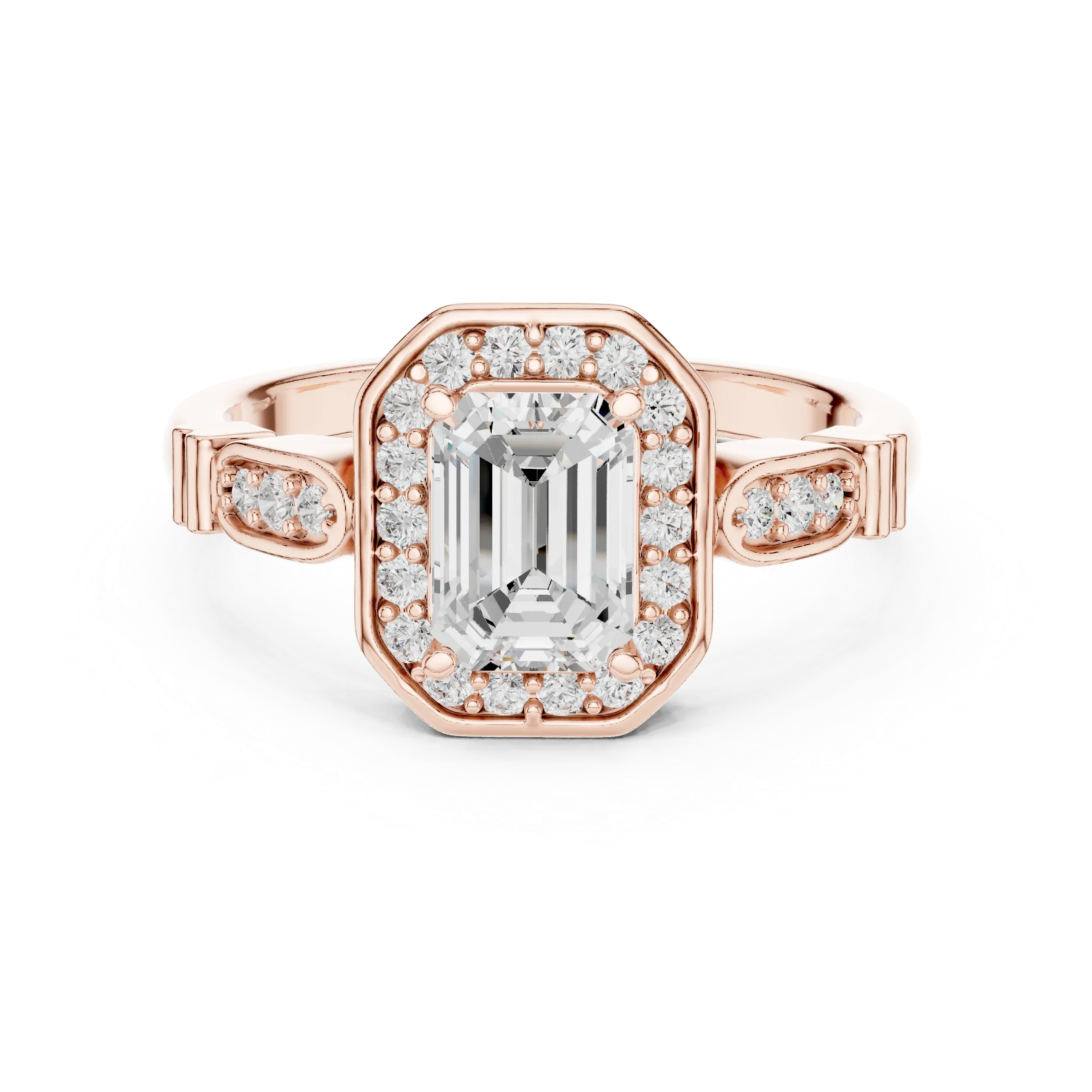Round VVS Diamond  Anniversary Gift for Her
