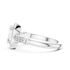 Round VVS Diamond  Anniversary Gift for Her