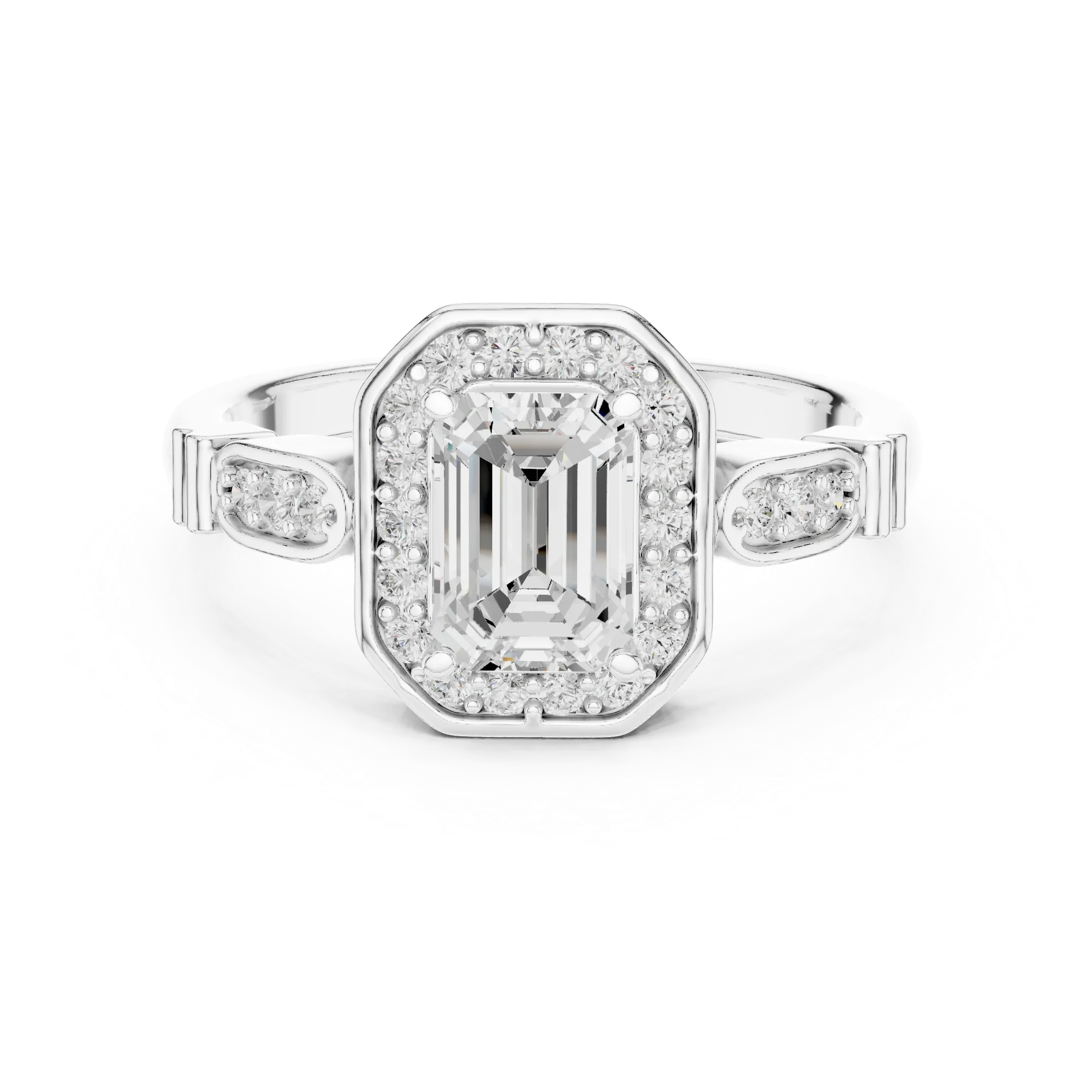 Round VVS Diamond  Anniversary Gift for Her