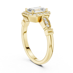 Round VVS Diamond  Anniversary Gift for Her