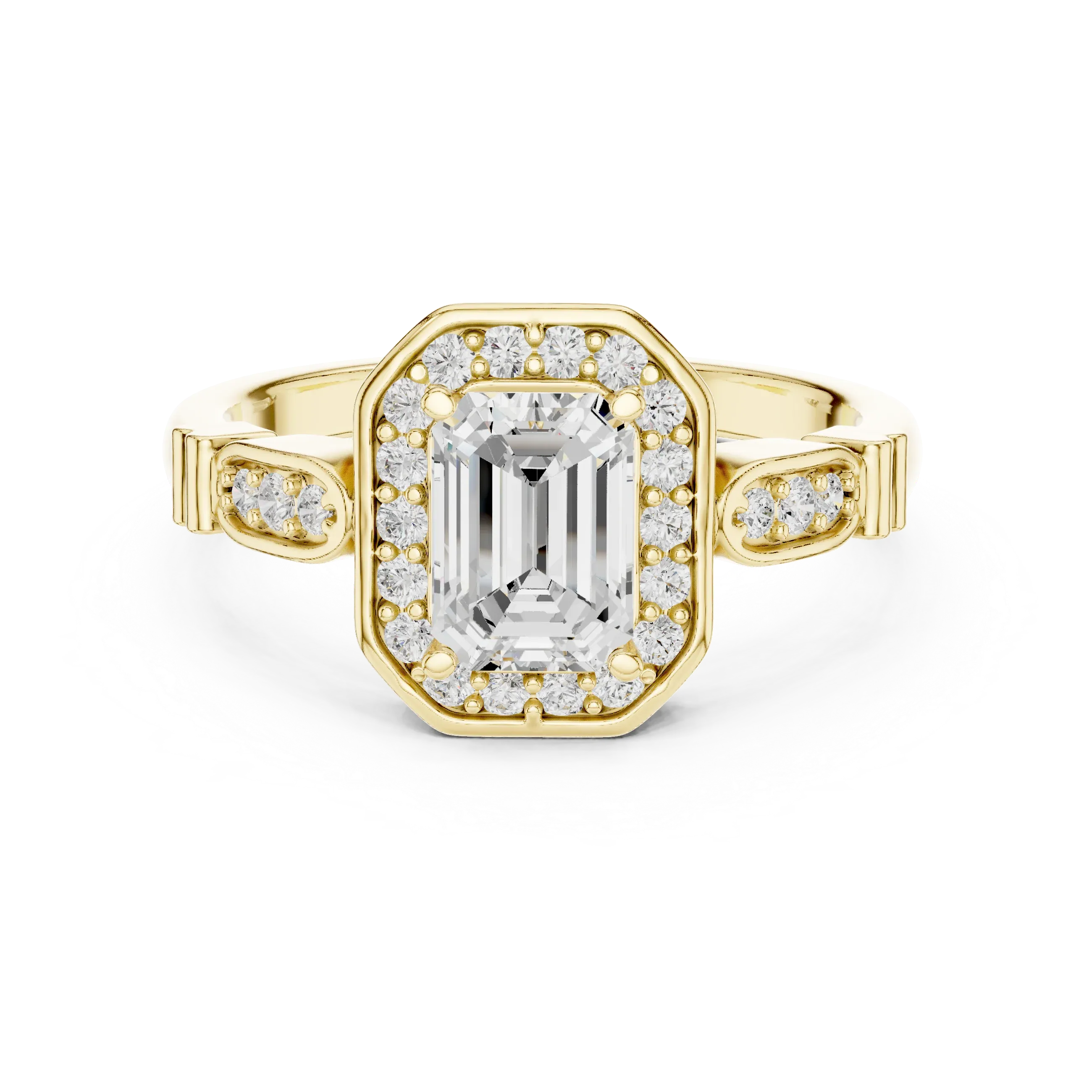 Round VVS Diamond  Anniversary Gift for Her