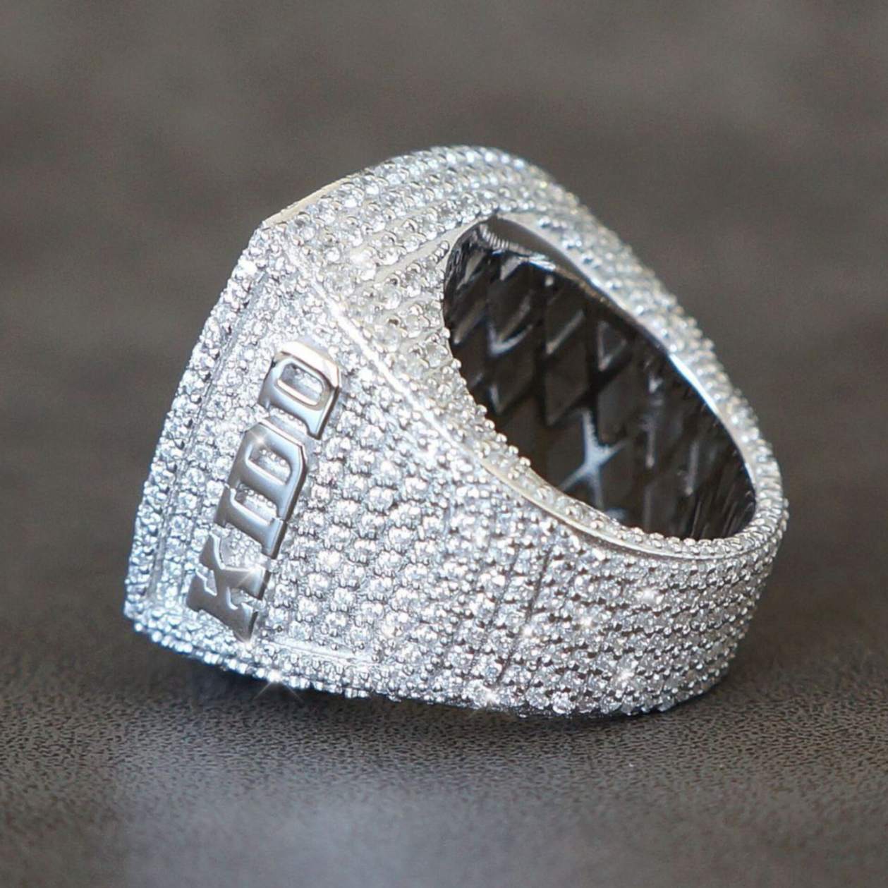 Custom Diamond Ring 14k Solid Gold