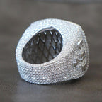 Custom Diamond Ring 14k Solid Gold