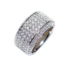 Custom  Diamond Ring 14k Solid Gold