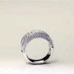 Custom  Diamond Ring 14k Solid Gold