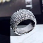 Custom  Diamond Ring 14k Solid Gold