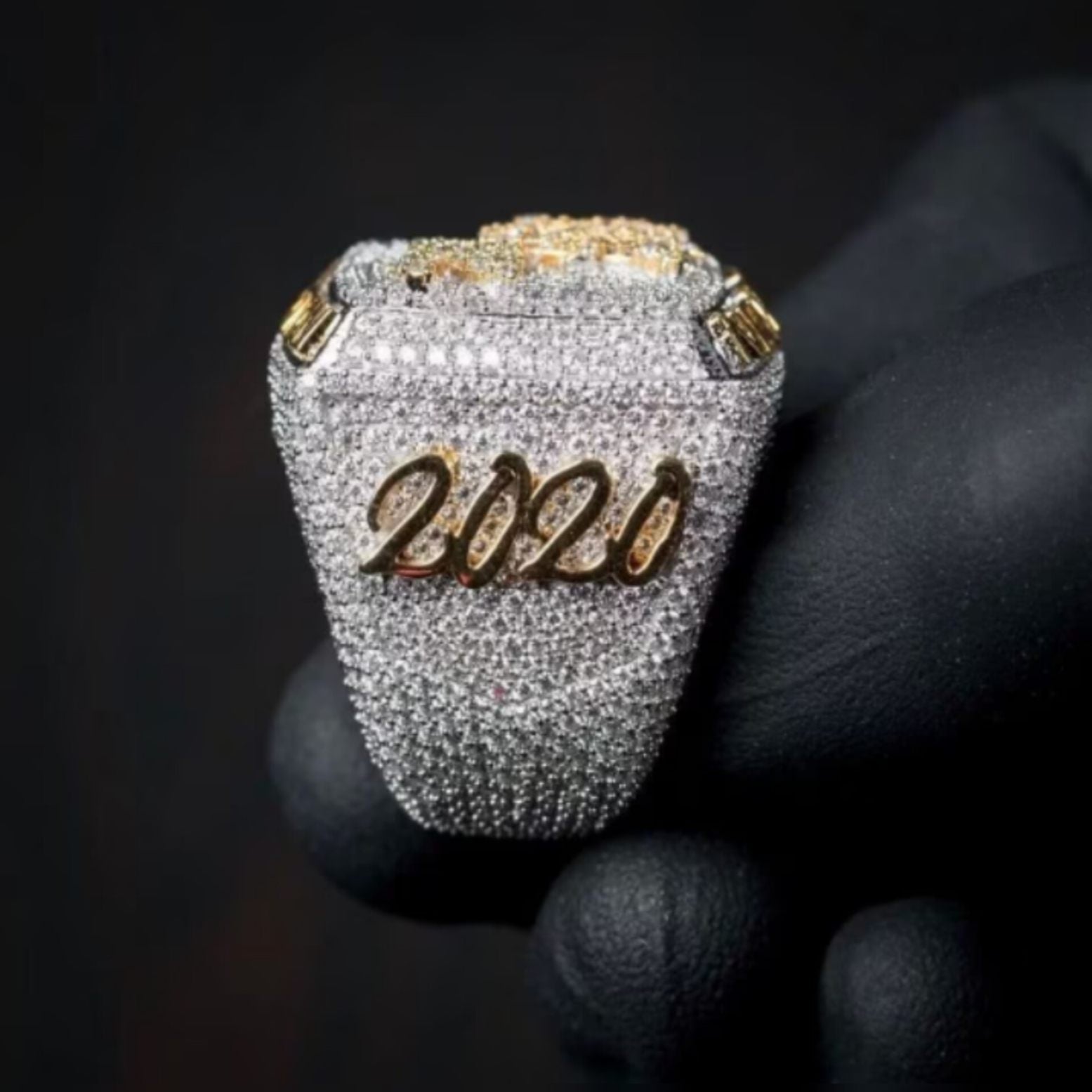 Men’s  Diamond Ring 14k Solid Gold