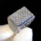 Baguette Diamond Ring 14k Solid Gold