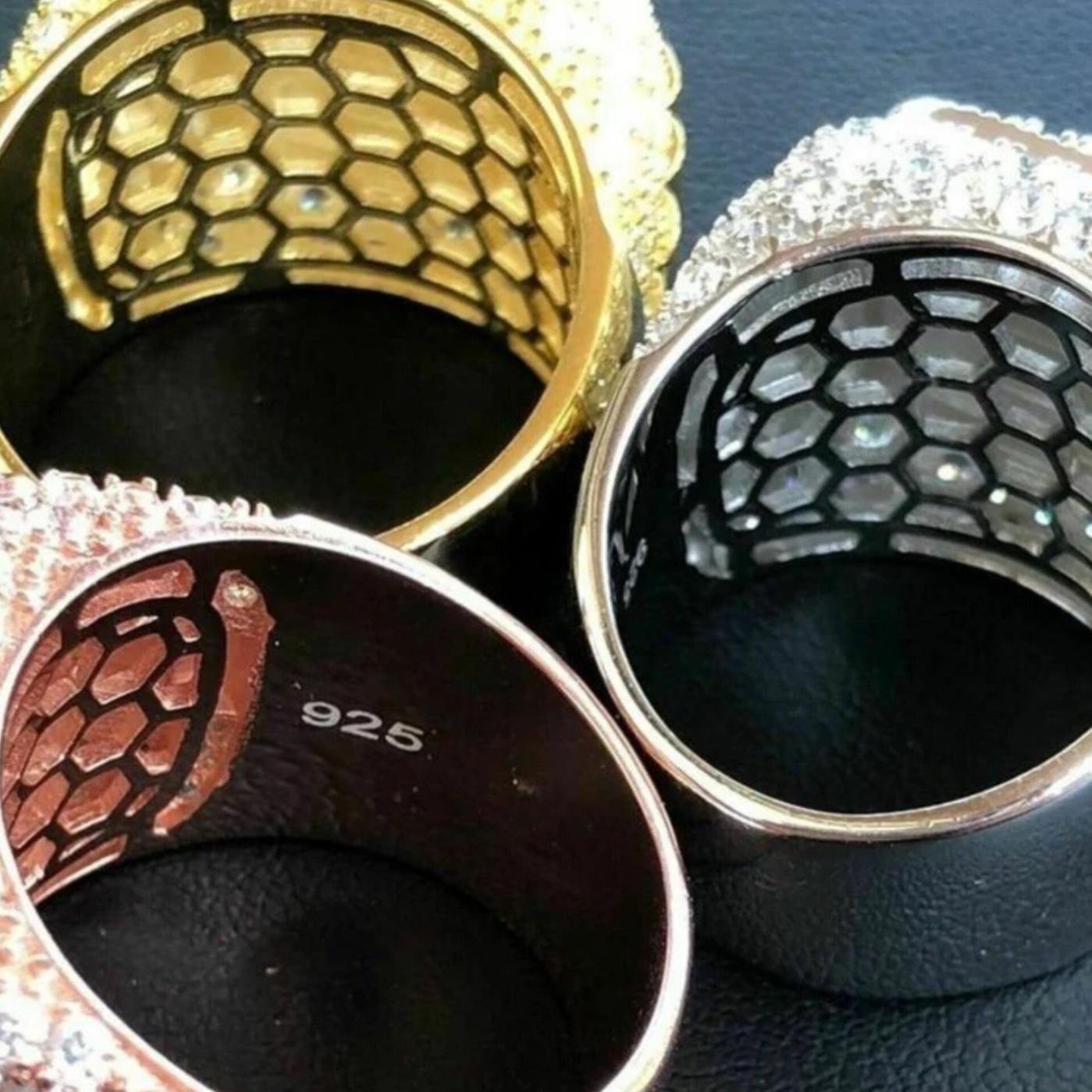 Custom 14k solid gold Diamond Ring