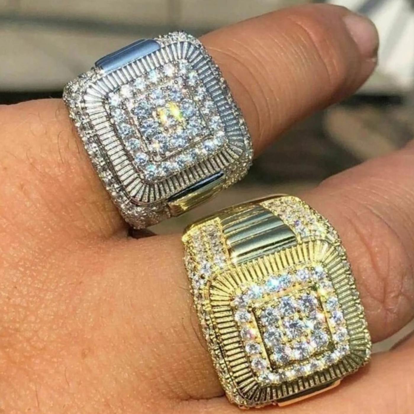 Custom 14k solid gold Diamond Ring