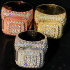 Custom 14k solid gold Diamond Ring