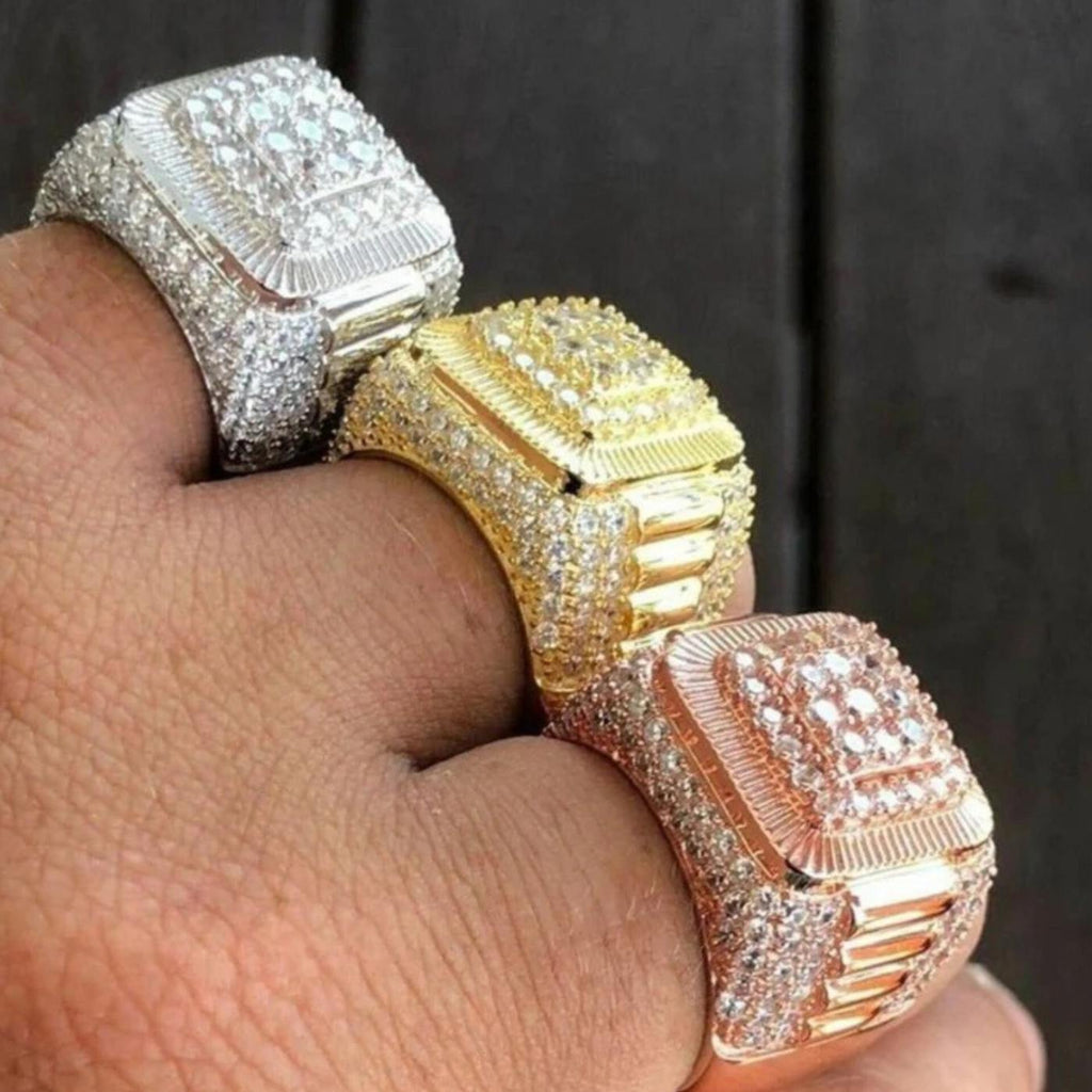 Custom 14k solid gold Diamond Ring