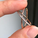 Women's Dainty Diamond Ring
